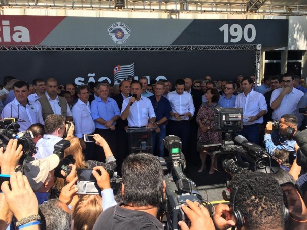 'Com a Rota, n�o se brinca', afirma D�ria ao inaugurar Batalh�o de A��es Especiais de Pol�cia em Presidente Prudente