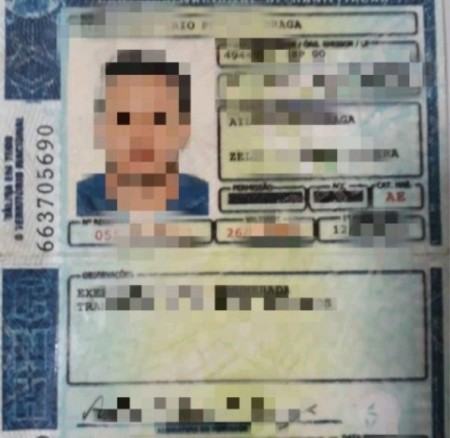 Homem acaba preso após apresentar CNH falsa em abordagem policial