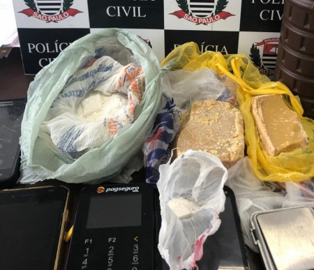 Polícia Civil faz prisões por tráfico de drogas na região do Centro-Oeste Paulista