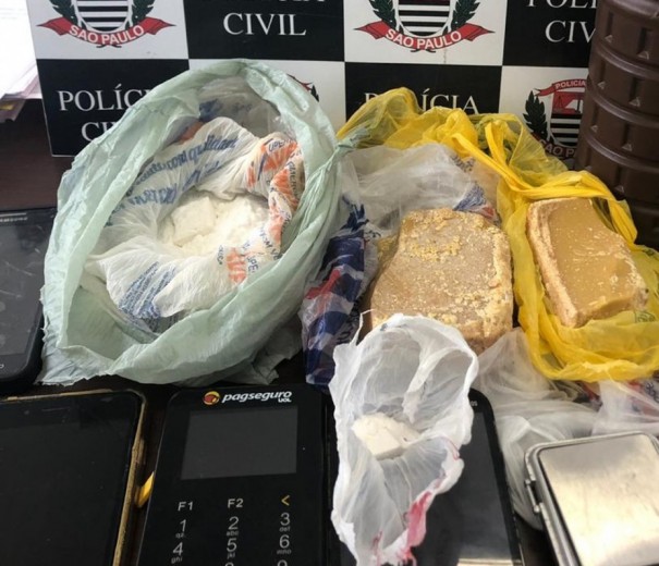 Pol�cia Civil faz pris�es por tr�fico de drogas na regi�o do Centro-Oeste Paulista