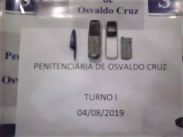 Visitante � flagrada tentando entrar com celular na Penitenci�ria de OC