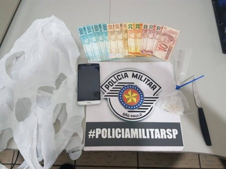 PM prende homem por tráfico de drogas em Tupi Paulista