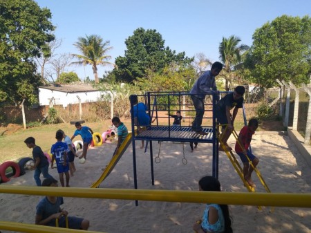 Prefeitura recupera parque infantil do Projeto Balão Mágico em Sagres