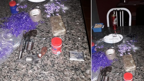 A��o conjunta entre For�a T�tica de Tup� e Mar�lia resulta na pris�o de 6 traficantes e impede realiza��o de 