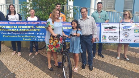 Conheça os ganhadores de bicicletas no Concurso Municipal de Frases de Trânsito