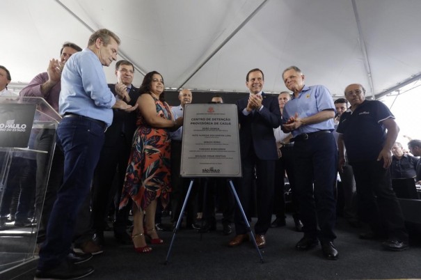 Dria inaugura o segundo Centro de Deteno Provisria de Caiu, na regio de Presidente Prudente