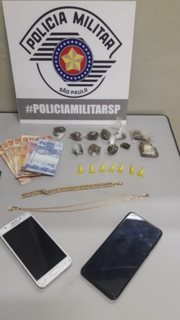 Pol�cia Militar prende procurado por tr�fico de drogas em Osvaldo Cruz