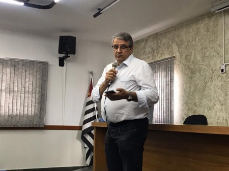 Deputados Reinaldo Alguz e Enrico Misasi visitaram Osvaldo Cruz para falar sobre a renovação da concessão ferroviária da Malha Paulista