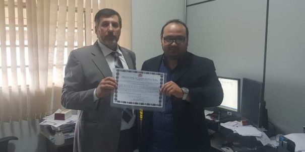 Delegado da DIG de Dracena recebe Certificado de Melhor Relatrio de Polcia Judiciria