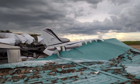 Mulher morre após queda de hangar no Aeroporto de Araçatuba