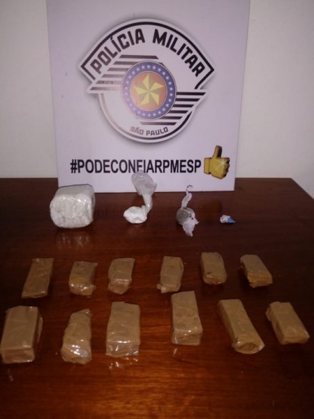 Polícia Militar prende irmãos de Sagres por tráfico de Drogas