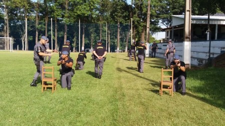 25º BPM/I realiza aperfeiçoamento do Pelotão de Choque