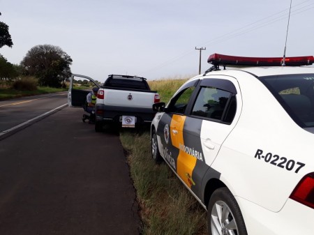 Fiscalização apreende arma e munições na SP-294 em Parapuã