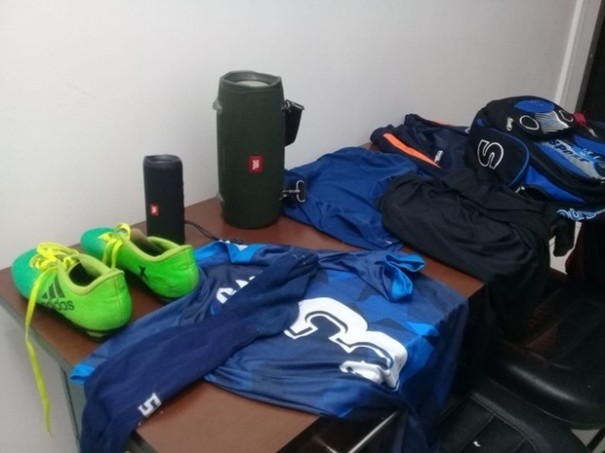 Homem � preso em Tup� ap�s furtar alojamento da delega��o de futebol de Maring�