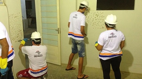 Fundo Social abre inscries para curso de assentador de pisos e azulejos e pedreiro