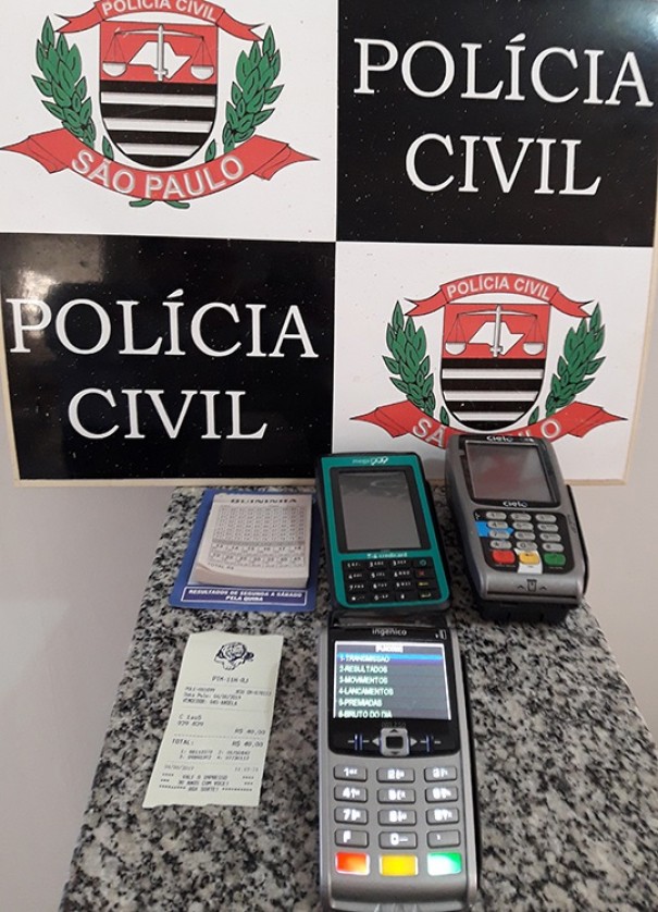 Pol�cia Civil prossegue na desarticula��o do jogo do bicho em Pacaembu