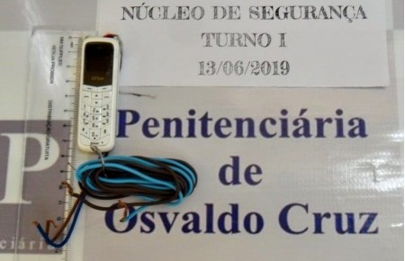 Preso da Penitenciária de OC é flagrado com micro aparelho celular no interior de seu corpo