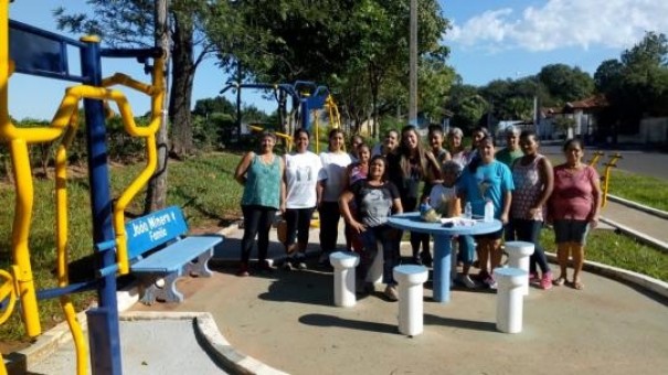 Prefeitura de Sagres implanta Academia no Bairro Placa 28 e oferece programa de Educao Fsica aos moradores 