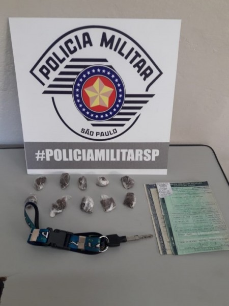 Polícia Militar de Osvaldo Cruz apreende drogas na Vila Esperança