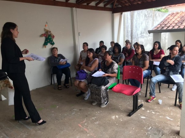 Cras realiza aes de luta pelos direitos humanos de crianas e adolescentes em Osvaldo Cruz