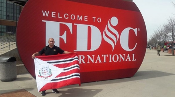 Aps seleo, Bombeiro de Adamantina realiza viagem de estudos aos Estados Unidos