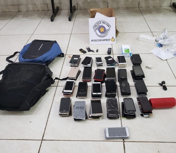 Polcia Militar de OC identifica e prende indivduos que furtaram loja de assistncia tcnica de celular