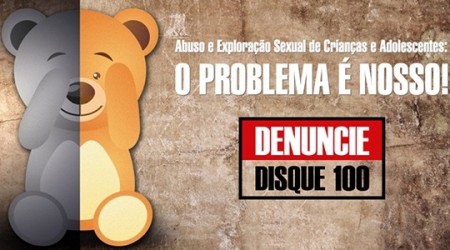 Disque 100 recebe 50 casos diários de crimes sexuais contra menores