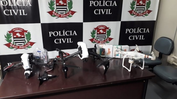 Opera��o Voo de �caro identifica grupo respons�vel por utilizar drones para lan�ar materiais em unidades prisionais