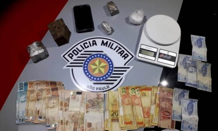 Polícia Militar prende indivíduo com grande quantidade de drogas e mais de R$ 1 mil em dinheiro