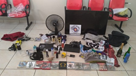 Polícia Militar de Osvaldo Cruz apreende quatro adolescentes por furto