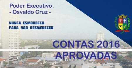 Mazucato tem Contas 2016 aprovadas pela Câmara Municipal