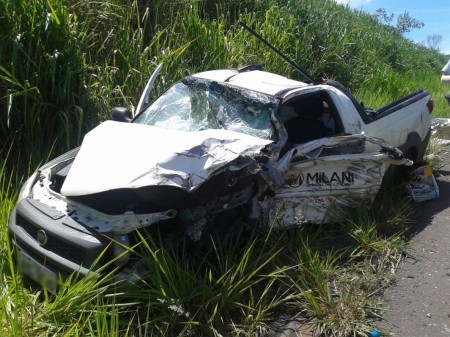 Grave acidente na SP-425 deixa duas vítimas nesta segunda-feira