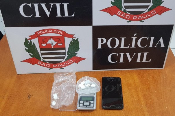 Operao da Polcia Civil prende homem por trfico de drogas em Dracena