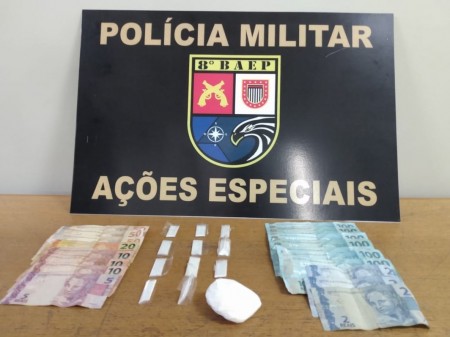 Com porções de cocaína em recipiente com arroz, morador de Pirapozinho é preso por tráfico de droga