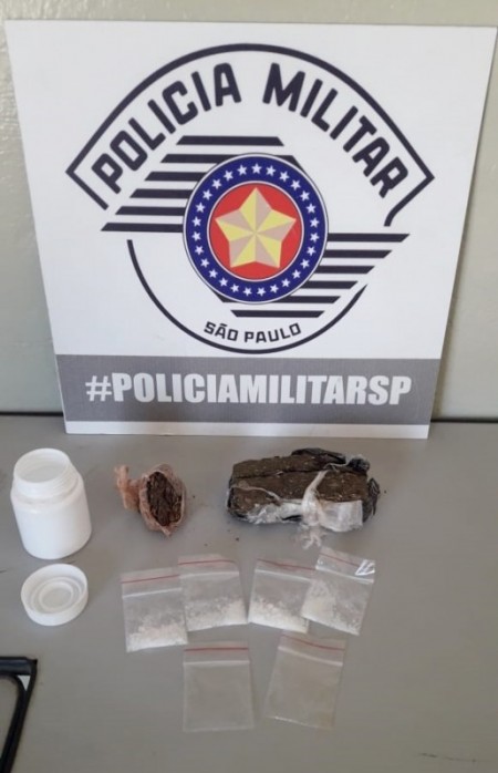 Canil setorial do 25ºBPM/I realiza apreensão de entorpecentes em Osvaldo Cruz