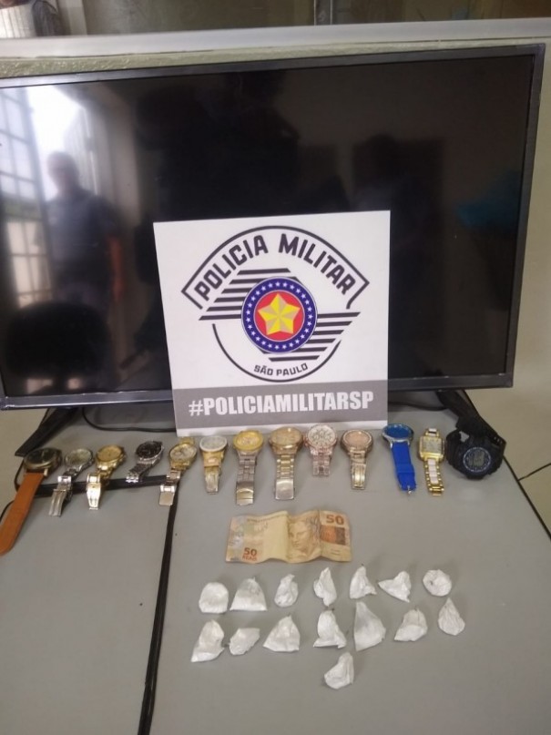 Traficante � preso comercializando coca�na falsa em Osvaldo Cruz