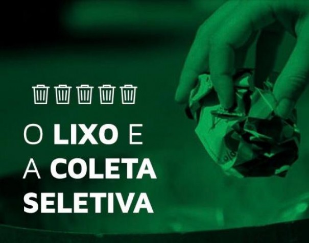 Secretaria de Meio Ambiente de Sagres alerta comerciantes sobre separao de lixo