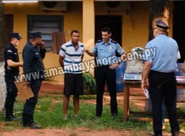 Osvaldocruzense  preso no Paraguai com mais de 4kg de maconha