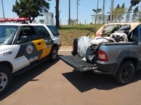 Fiscalização em Presidente Venceslau apreende 400 mercadorias do Paraguai sem nota fiscal