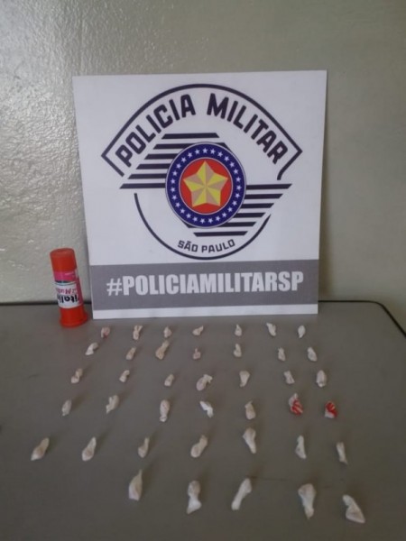 Polícia Militar de Osvaldo Cruz prende mais um traficante na Vila Esperança 