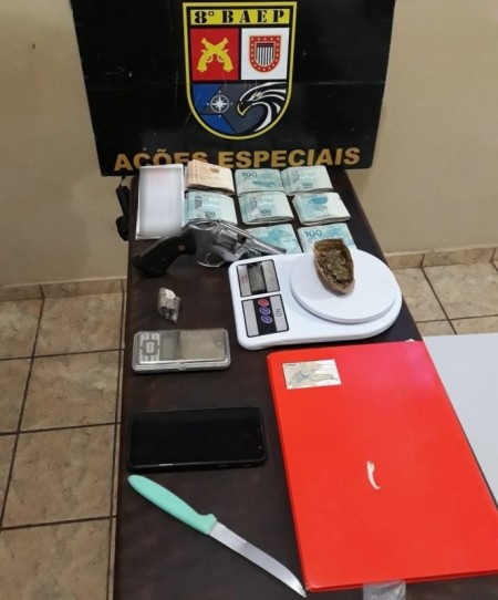 Homem é preso por tráfico de drogas com mais de R$ 7 mil escondidos dentro de panela de pressão