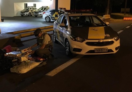 Produtos oriundos do Paraguai são apreendidos durante fiscalização da Polícia Militar Rodoviária