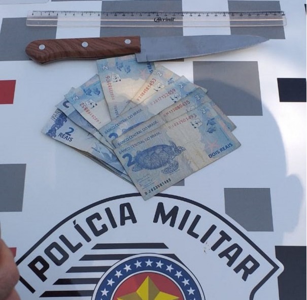 Com faca, homem rouba supermercado em Dracena e � preso em flagrante