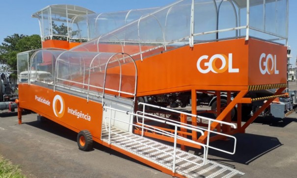 GOL inaugura rampa de acessibilidade para embarque e desembarque em Presidente Prudente