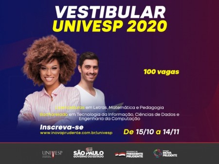 Univesp abre inscrições para vestibular 2020 nesta terça