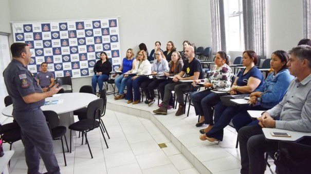 Pol�cia Militar realiza reuni�o para tratar do Sistema �rion