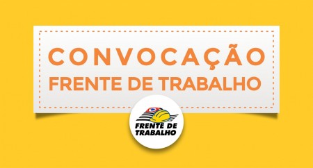 Sagres divulga lista de convocados para Frentes de Trabalho