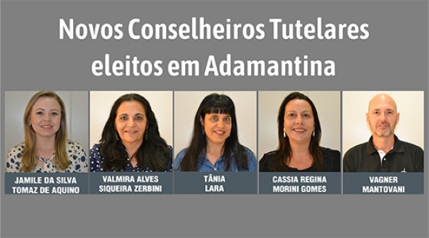 Eleitos os novos conselheiros tutelares de Adamantina