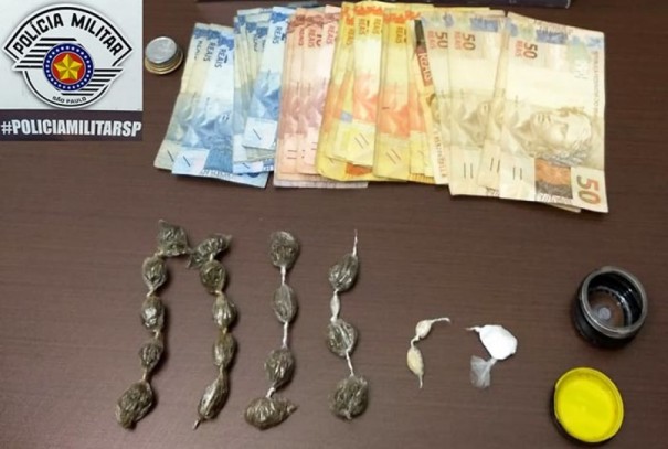 Indiv�duo � preso acusado de promover tr�fico no habitacional Jo�o Paulo II em Tup�