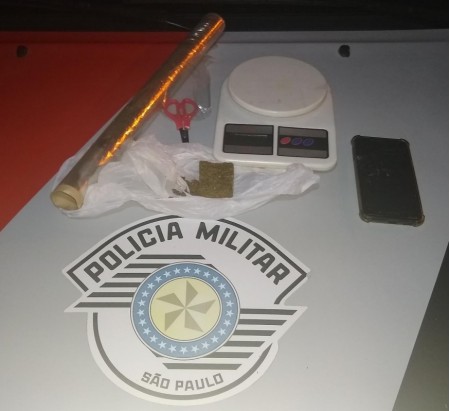 Homem é preso pela Força Tática por crime de tráfico de droga em Osvaldo Cruz